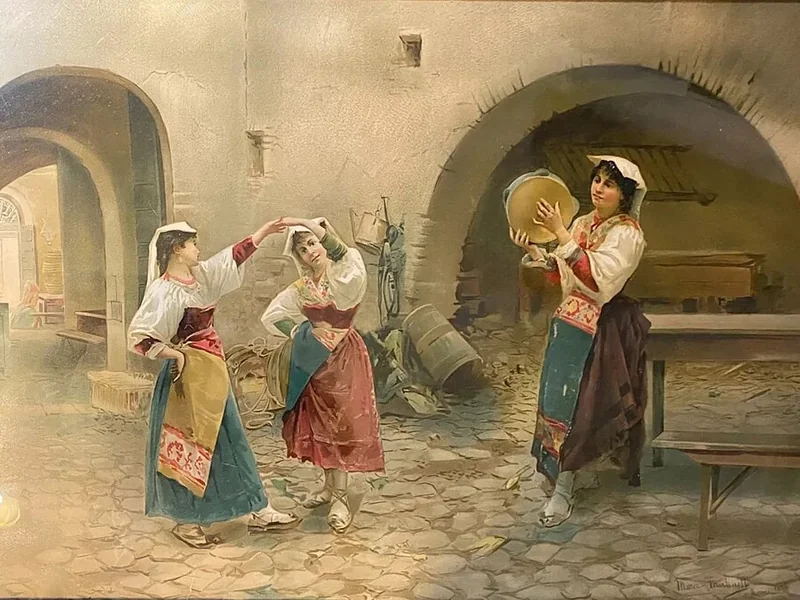 1864-Maria Martinetti - Il Saltarello